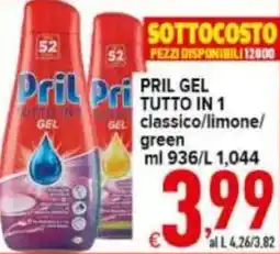 Iper Triscount PRIL GEL TUTTO IN 1 GEL classico/limone/ green offerta