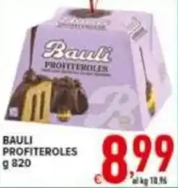 Iper Triscount Bauli profiteroles offerta