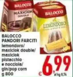 Iper Triscount Balocco pandori farciti offerta