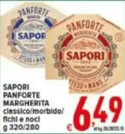 Iper Triscount Sapori panforte margherita offerta