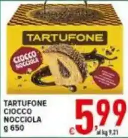 Iper Triscount Tartufone ciocco nocciola offerta