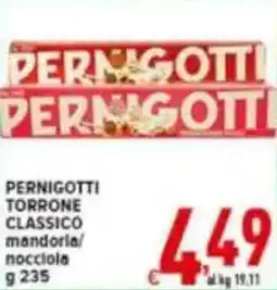 Iper Triscount Pernigotti torrone classico offerta