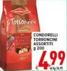 Iper Triscount Condorelli torroncini offerta