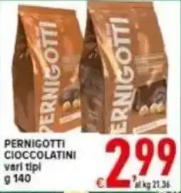Iper Triscount Pernigotti cioccolatini offerta