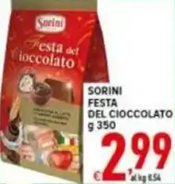 Iper Triscount Sorini festa del cioccolato offerta