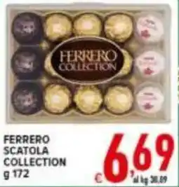 Iper Triscount Ferrero scatola collection offerta