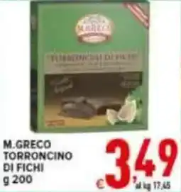 Iper Triscount M.greco torroncino di fichi offerta