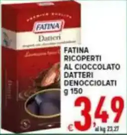 Iper Triscount Fatina ricoperti al cioccolato datteri denocciolati offerta