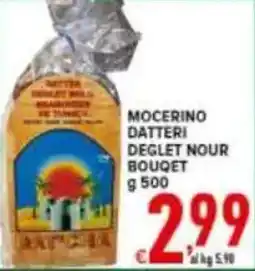 Iper Triscount Mocerino datteri deglet nour bouqet offerta