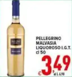 Iper Triscount Pellegrino malvasia liquoroso i.g.t. offerta