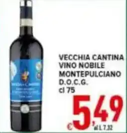 Iper Triscount Vecchia cantina vino nobile montepulciano d.o.c.g. offerta