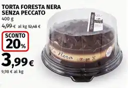 Coop Torta foresta nera senza peccato offerta
