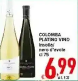 Iper Triscount Colomba platino vino offerta
