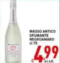 Iper Triscount Masso antico spumante negroamaro offerta