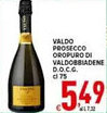 Iper Triscount Valdo prosecco oropuro di valdobbiadene d.o.c.g. offerta