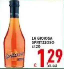 Iper Triscount La gioiosa spritzzoso offerta