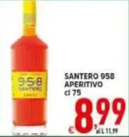 Iper Triscount Santero 958 aperitivo offerta