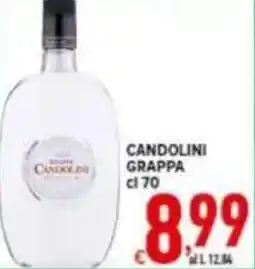 Iper Triscount Candolini grappa offerta