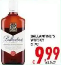 Iper Triscount Ballantine's whisky offerta