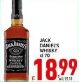 Iper Triscount Jack daniel's whisky offerta