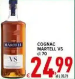 Iper Triscount Cognac martell vs offerta