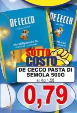Pewex De cecco pasta di semola offerta