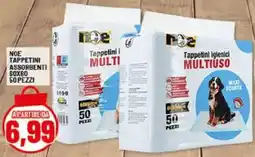 Risparmio Casa Noe tappetini 60x60 50 pezzi offerta