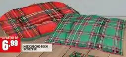 Risparmio Casa Noe cuscino 60cm scozzese offerta