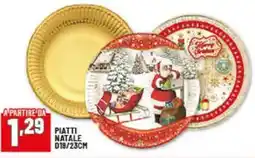 Risparmio Casa Piatti natale D19/23cm offerta
