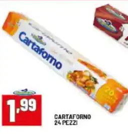 Risparmio Casa Cartaforno 24 pezzi offerta