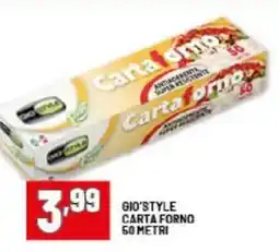 Risparmio Casa Carta forno 50 metri offerta