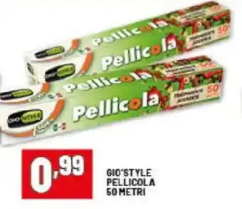 Risparmio Casa Gio'style pellicola 50 metri offerta