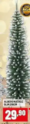 Risparmio Casa Albero natale slim 210cm offerta