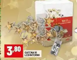 Risparmio Casa Catena 10 LED interno offerta