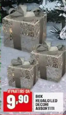 Risparmio Casa Box regalo LED offerta