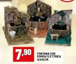Risparmio Casa Fontana con pompa elettrica 12x19 cm offerta
