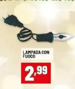 Risparmio Casa Lampada con fuoco offerta