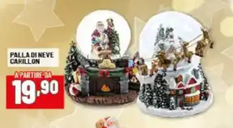 Risparmio Casa Palla di neve carillon offerta