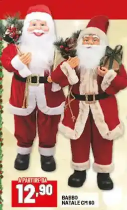 Risparmio Casa Babbo natale cm 60 offerta