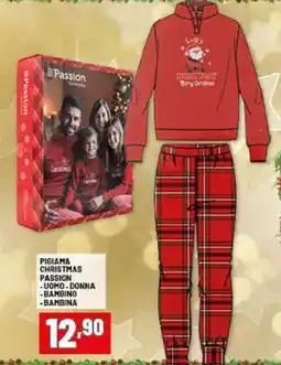 Risparmio Casa Pigiama christmas passion offerta