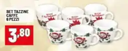 Risparmio Casa Set tazzine caffe 6 pezzi offerta