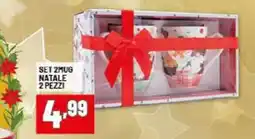 Risparmio Casa Set 2mug natale 2 pezzi offerta
