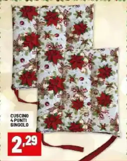 Risparmio Casa Cuscino 4 punti singolo offerta