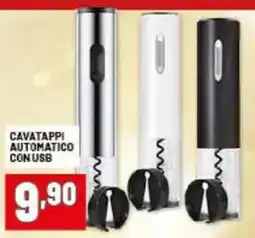 Risparmio Casa Cavatappi automatico con USB offerta