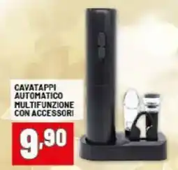 Risparmio Casa Cavatappi automatico multifunzione con accessori offerta
