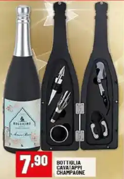 Risparmio Casa Bottiglia cavatappi champagne offerta