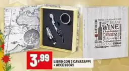 Risparmio Casa Libro con 2 cavatappi +accessori offerta