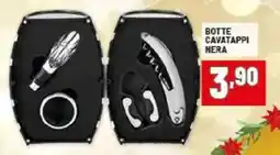 Risparmio Casa Botte cavatappi nera offerta