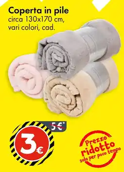 Tedi Coperta in pile offerta