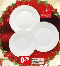 Risparmio Casa Bormioli ebro piatto offerta